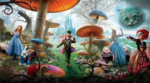 أليس في بلاد العجائب مدبلج للعربية Alice in Wonderland